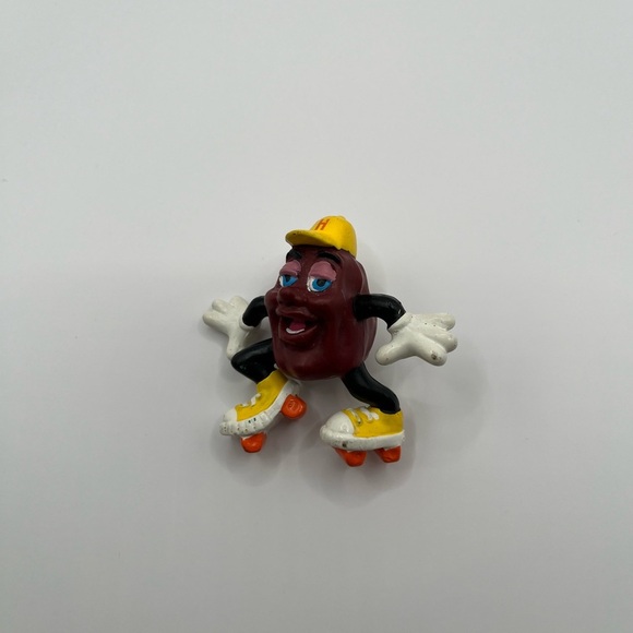 California Raisins Male Dancer Roller Skating Skates Band Member 1988 Calrab - Picture 1 of 3